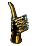 Ceramic Gold Thumbs up