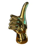 Ceramic Gold Thumbs up