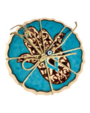 #2 Scalloped ceramic coasters