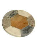 Tri coloured coasters