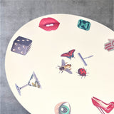 Tablemats White Eyes