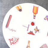 Tablemats - White Poker