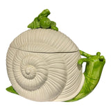 1970s Fitz & Floyd Snail Soup Tureen