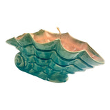 1950's Gonder Blue Seashell Vase