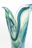 Murano Blue Glass Vase