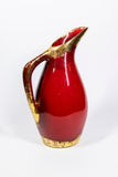 Red Ceramic Pitcher