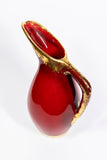 Red Ceramic Pitcher