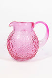 Pink Glass Jug