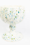 White Speckled Planet Pot