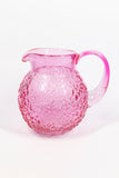 Pink Glass Jug