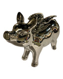 Silver flying pig