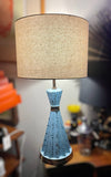 MCM Turquoise & Gold Lamp