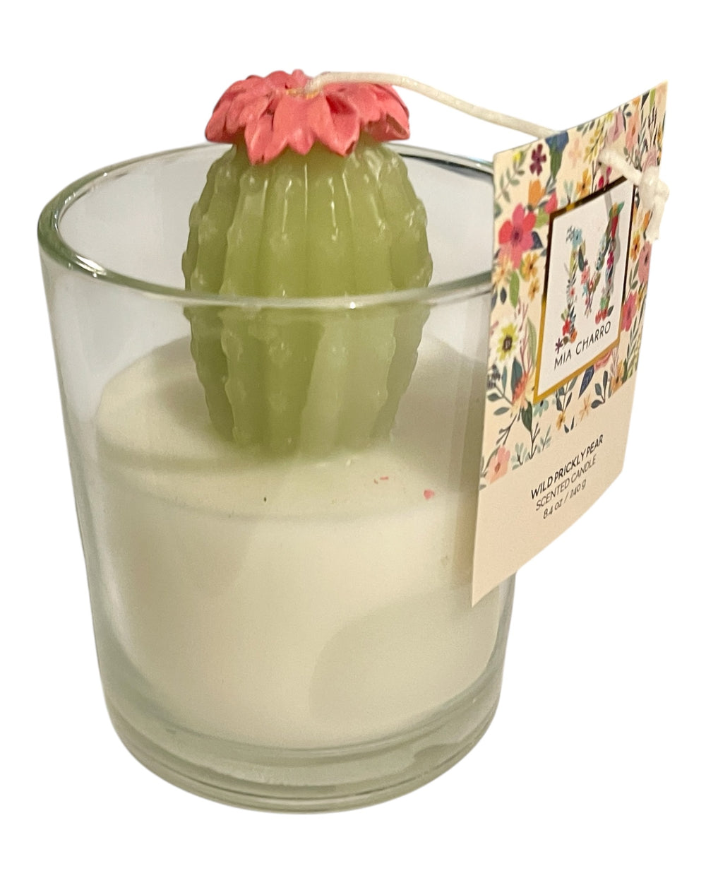 Cactus Flower Candle