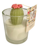 Cactus Flower Candle