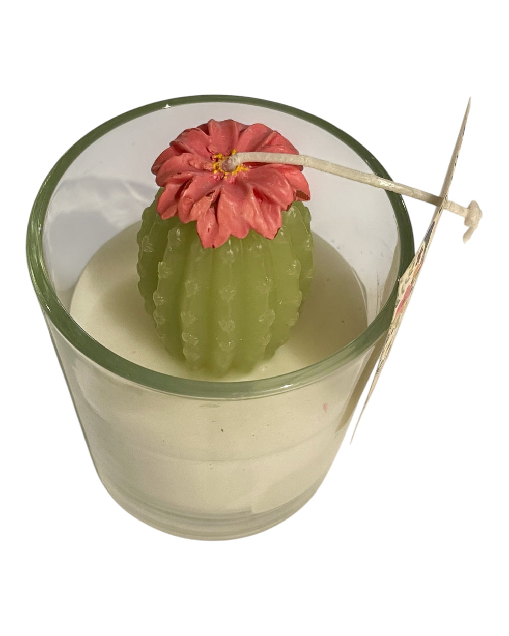 Cactus Flower Candle