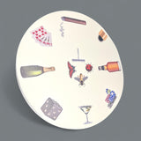 Tablemats - White Poker