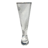 Champagne flutes w' gold rim -