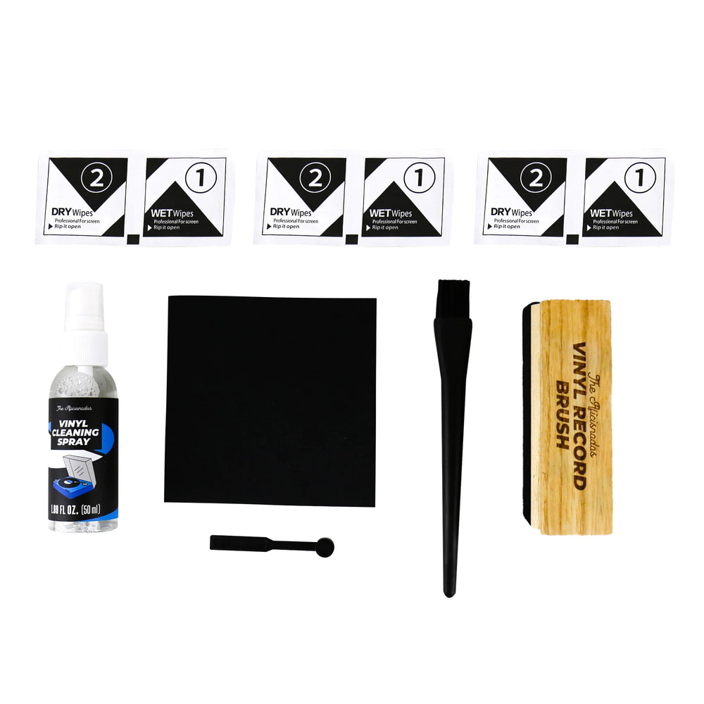The Aficionados Vinyl Care Cleaning Kit