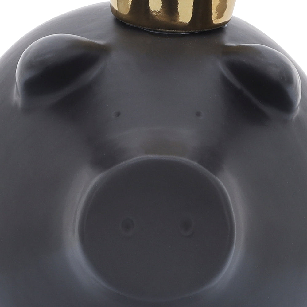 Black Pig w' crown
