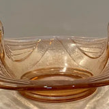RARE Fenton Depression glass Relish dish with Spoon
