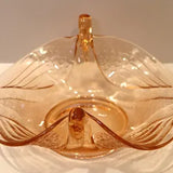 RARE Fenton Depression glass Relish dish with Spoon