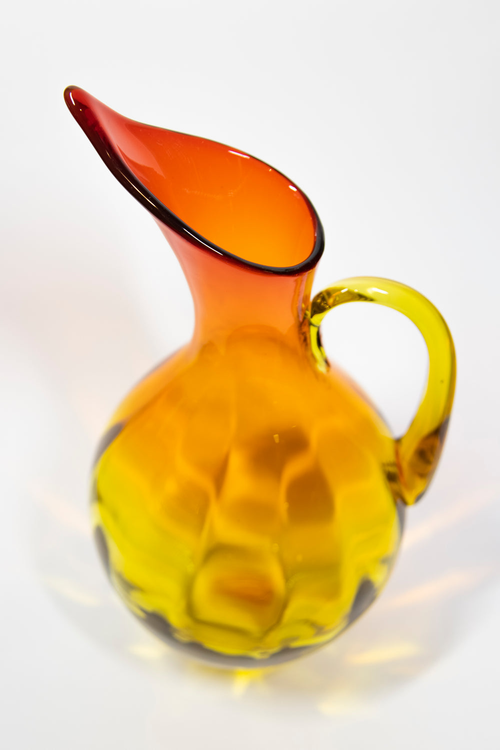 Blenko Amberina Vase