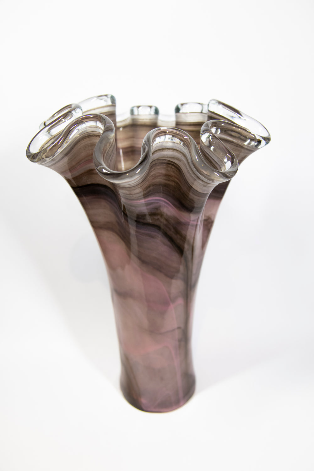 Pink Murano Glass Vase