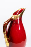 Red Ceramic Pitcher