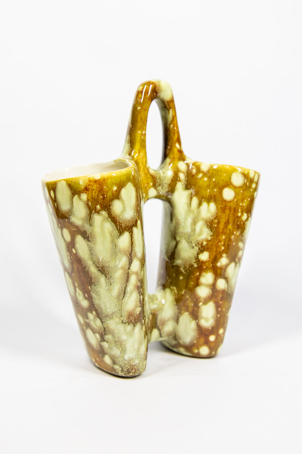 Ceramic Cowbell Vase